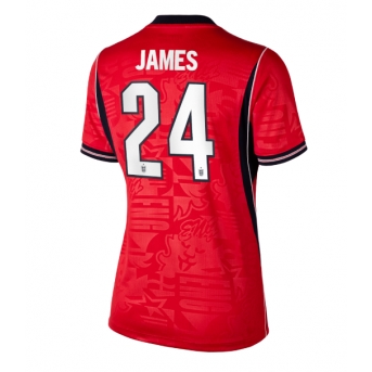 Billige Fotballdrakt England Reece James #24 Replika Bortedrakt Dame VM 2026 Kortermet
